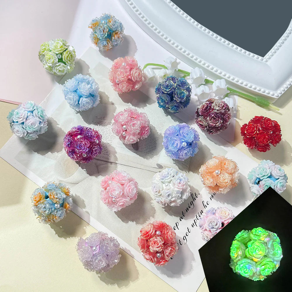 Flower Beads Lucky Bags 【for Pen/Key Chain/ Phone Chain】- Open in TikTok Live