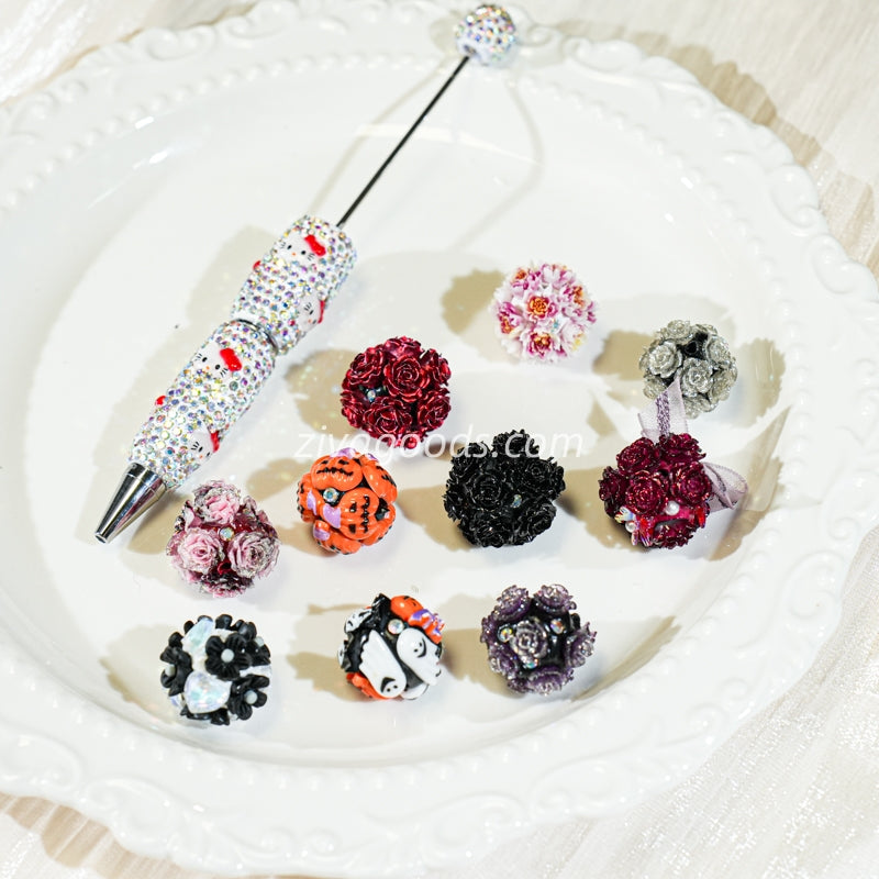 Flower Beads Lucky Bags 【for Pen/Key Chain/ Phone Chain】- Open in TikTok Live
