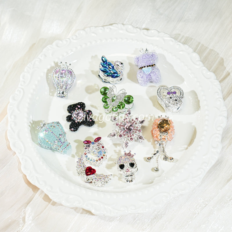 Gorgeous Focal Beads for Pen/Phone Chain/Key Chain/Car Hanging Ornament DIY - Open in TikTok Live
