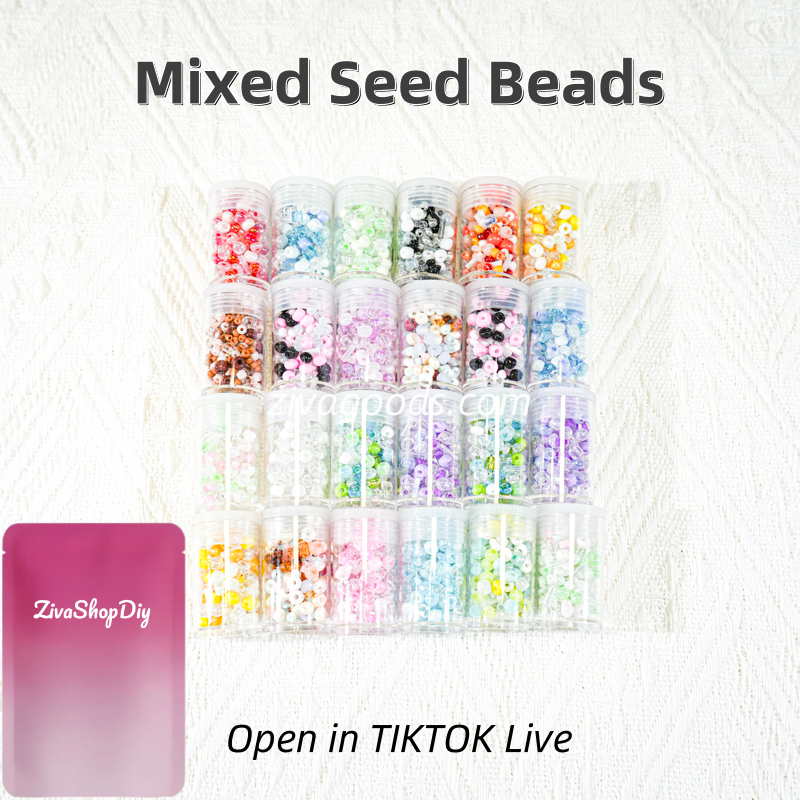 Mixed Seed Beads Lucky Bags for DIY - Open in TikTok Live