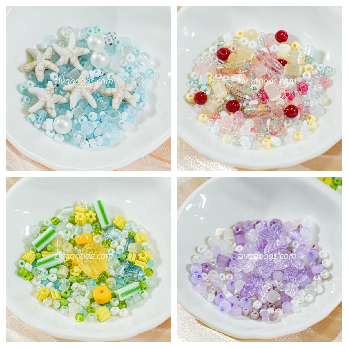 Seed Beads with Charms Lucky Bags for DIY - Open in TikTok Live