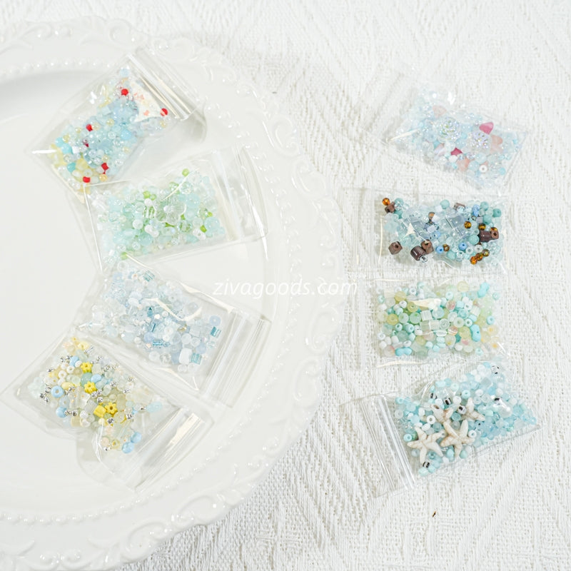 Seed Beads with Charms Lucky Bags for DIY - Open in TikTok Live